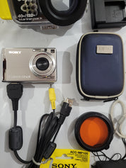 Sony Cybershot 12.1 MP w Marine Pack 40m Undewrater Camera Package