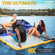 Solstice 8 x 5 Floating Lounge Dock