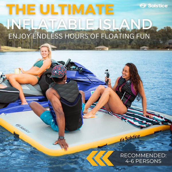 Solstice 8 x 5 Floating Lounge Dock