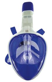 image of snorkeler's mask