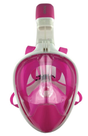 image of snorkeler's mask