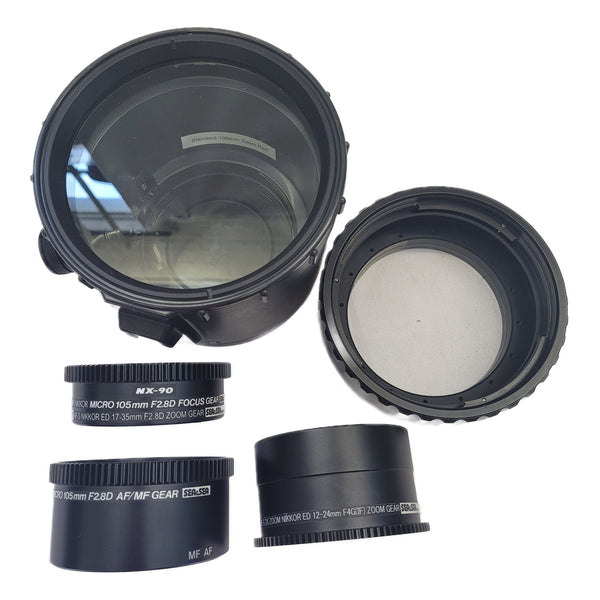 Sea &Sea NX Zoom Port 105mm with Extension Ring and 3 Focus Gears