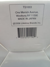 Block Horizon 12"Crystal Vase, Swirl Design - Eastern Sports