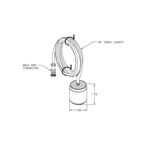 TCA-35 Transducer assembly cable (for SP-100D-2 &STX-101)