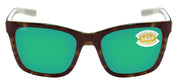 Costa Del Mar 'Panga'Tort/ White/ Seafoam - Green Mirror