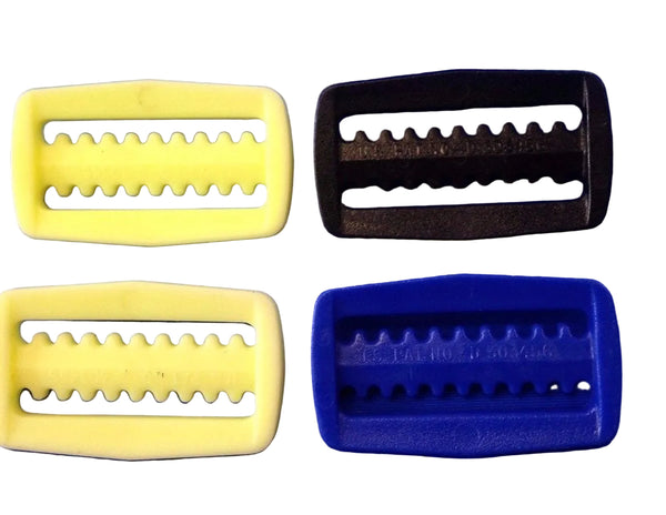 Rounded Edge Plastic Flat Sliders Scuba Weight Belt