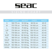 SEAC Men's Shorty Sense 2.5mm Wetsuit