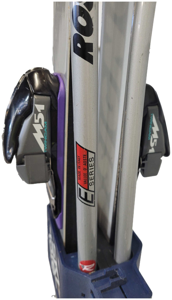 Rossignol E650 Sport Ski's, Marker Bindings, Poles, Ski Tote and Bag - Eastern Sports