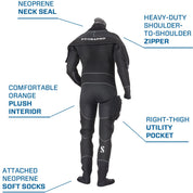 ScubaPro Women's Everdry 4 Drysuit, Sizes XXS and XS: GREAT FOR KIDS! - Eastern Sports