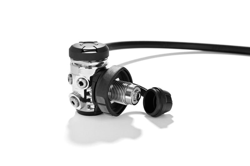 What does a regulator do in diving?