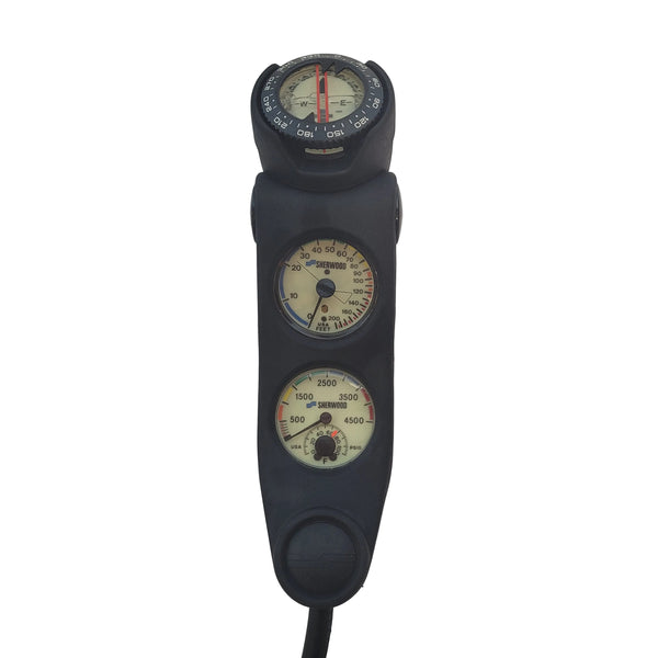 Sherwood 3 Gauge Dive Console