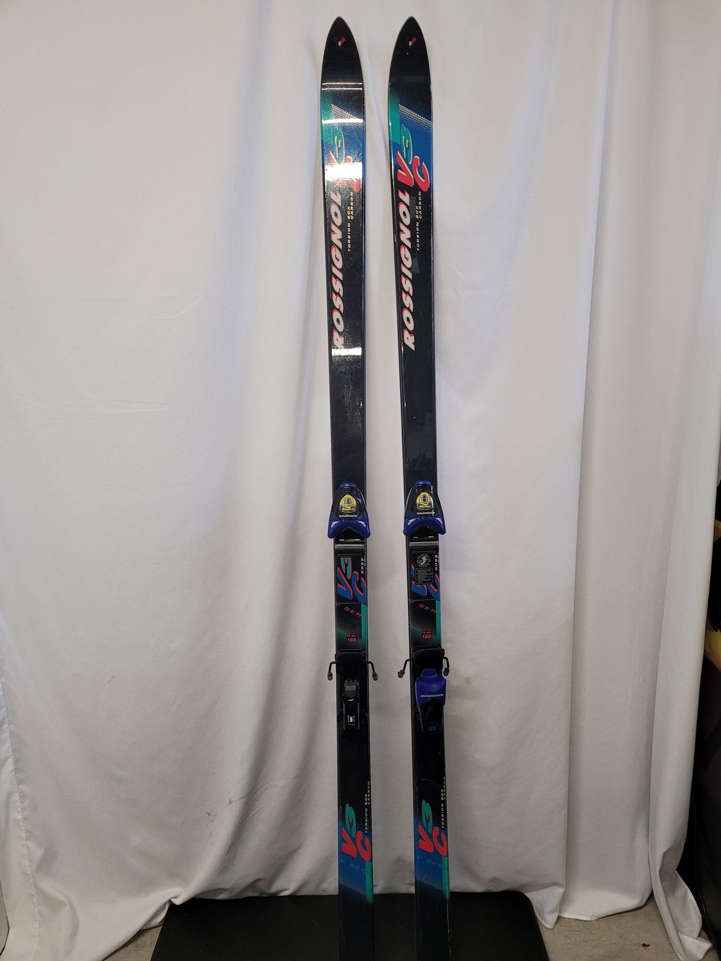 Rossignol VC3 Carbon Skis 188cm with FD7 Binding (1 Broken Binding)