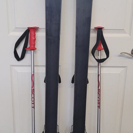 Salomon Ski's Crossmax X9P-L185 w/ S810 Bindings and 50" Poles