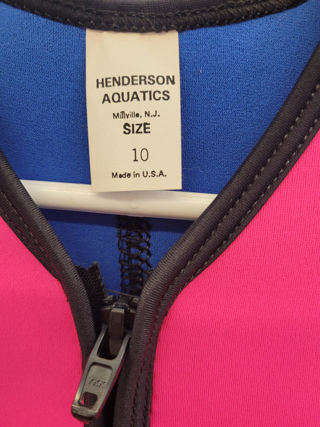 Henderson 3mm Front Zip Dive Vest "10"