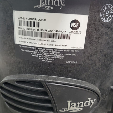 Jandy JCPSO JCP Strainer Pot with Basket