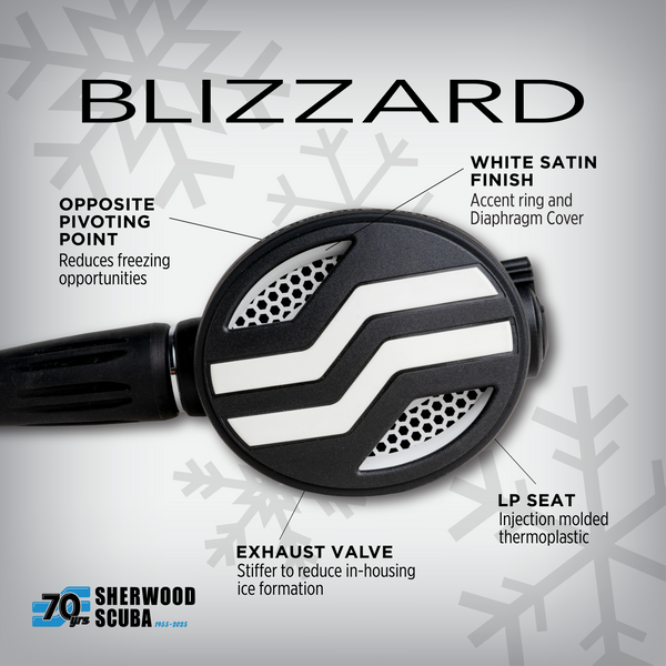 Sherwood Scuba Blizzard Pro Regulator Yoke