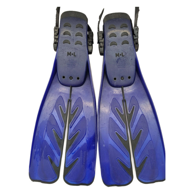 Aeris Velocity Duo Split Fins "M-L"