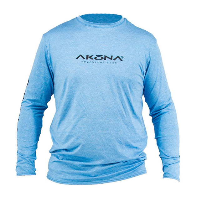 Akona Men's Long Sleeve Sun Shirt Blue or Titanium