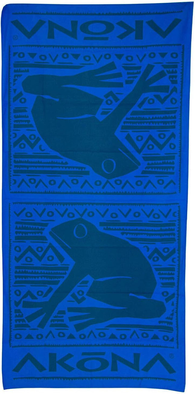 Akona Microfiber Beach and Boat Towel Blue