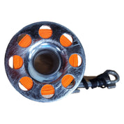 Aluminum 200FT Finger Spool with Clip for Scuba