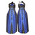 AquaLung Blades 2 Dive Fins Blue "ML"
