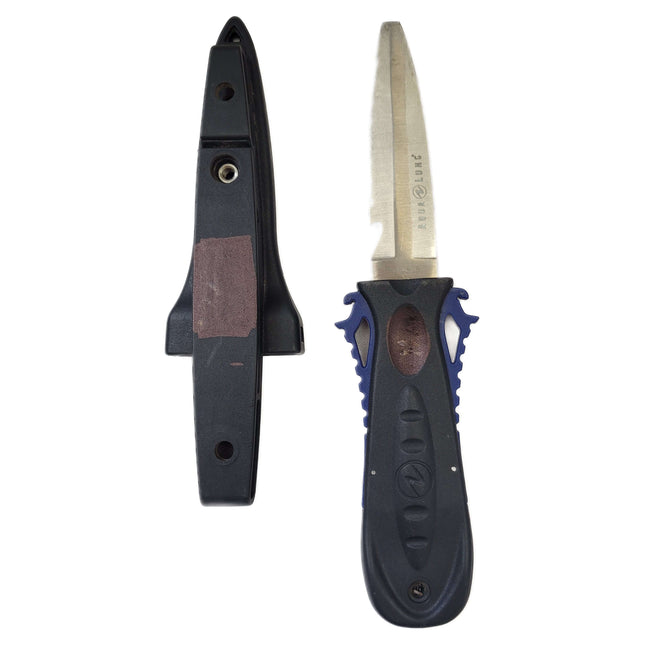 AquaLung Squeeze Dive Knife SS with Sheath