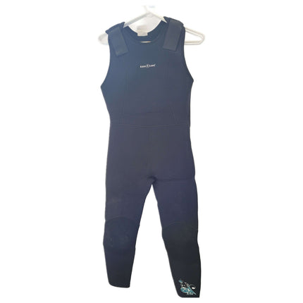 AquaLung 7mm Two Piece Farmer Jane Wetsuit "9/10"