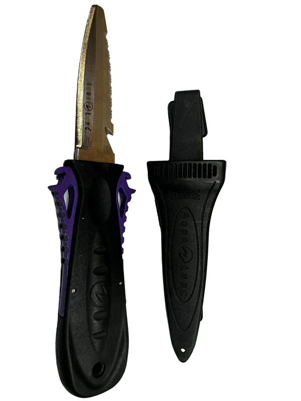 Aqualung Dive Knife with BCD Sheath