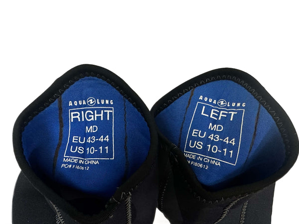 Aqualung Dive Socks/Snorkeling Boots "MD"