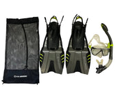 Aqualung US Divers Grey Snorkel Set