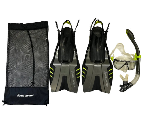 Aqualung US Divers Grey Snorkel Set
