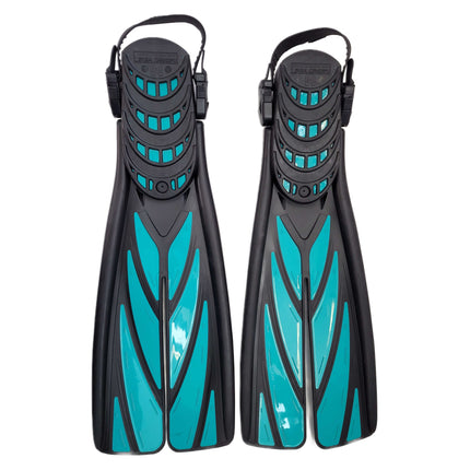 Atomic Aquatics Split Fins Teal "M"