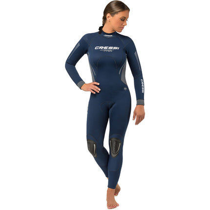 Cressi Fast Full Wetsuit for Women sizes S-XL (Multiple Thickness)