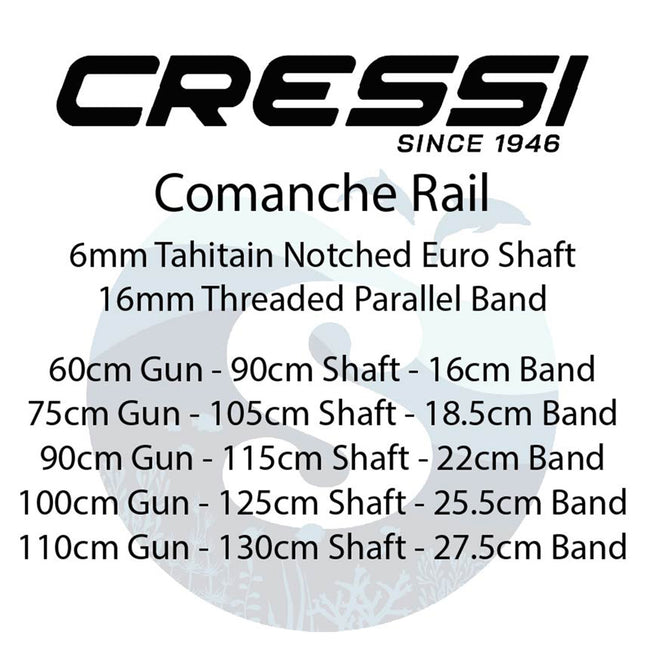 Cressi Comanche Rail Speargun