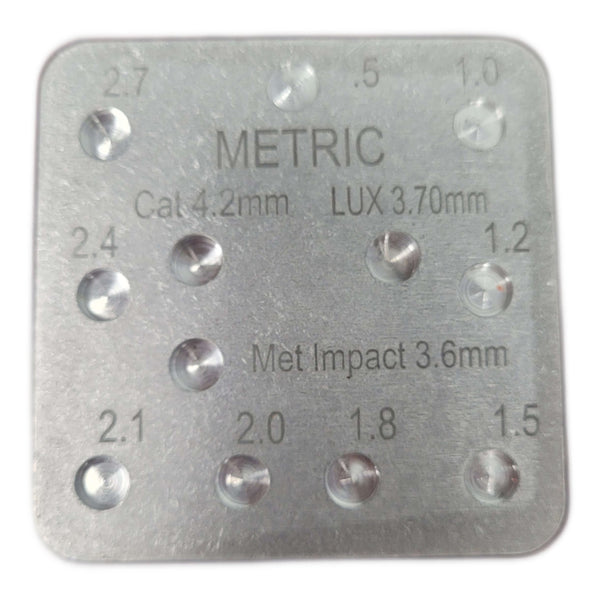 Pitting Plate for Cylinder Inspections (D.E.R.P)
