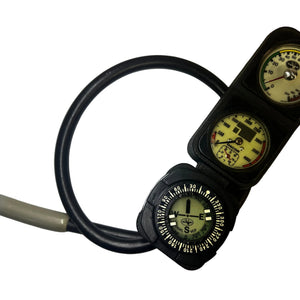 Dacor 3 Gauge Compass, Depth, Pressure | Eastern Sports