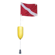 Dive Flag with Weighted Buoy Float 2 Peice