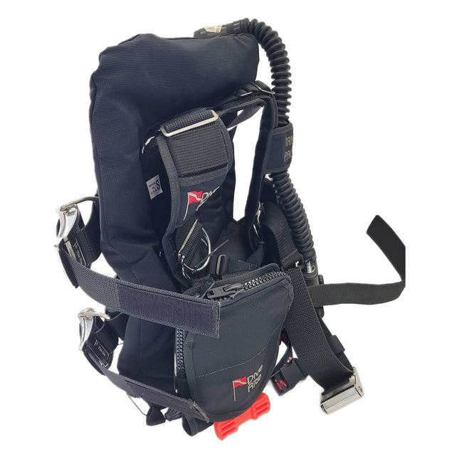 Dive Rite Transpac II Harness with Trek Wing and Air Source "S"