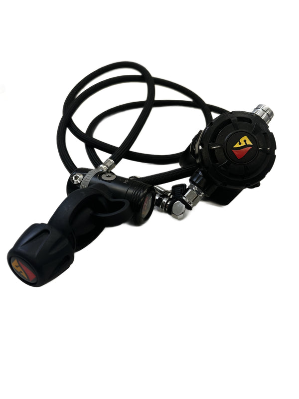 Dive Rite FT1-XT Regulator 80"Hose and SS Clip