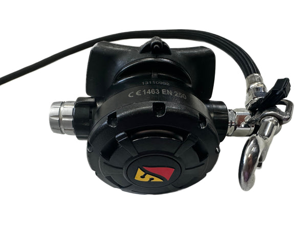 Dive Rite FT1-XT Regulator 80"Hose and SS Clip