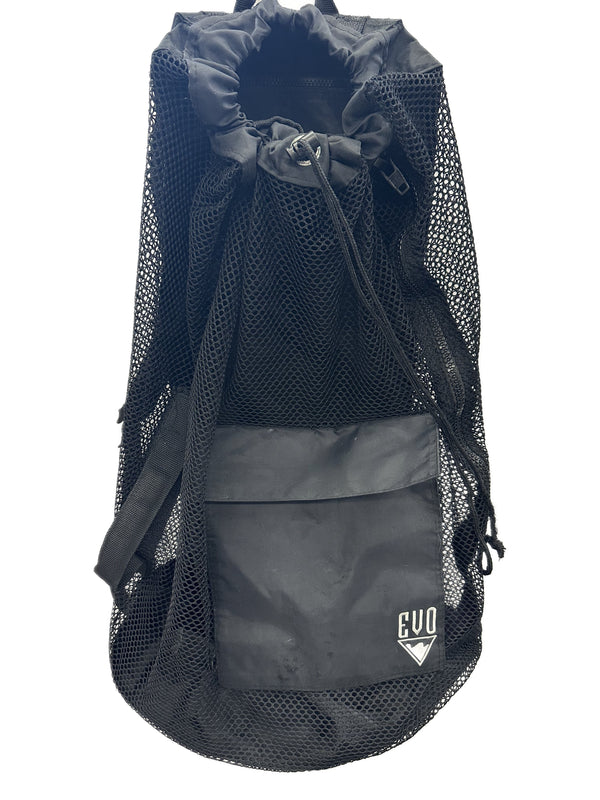EVO Gear Mesh Gear Backpack, Black