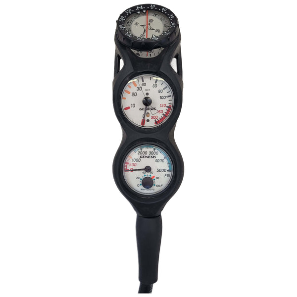 Genesis 3 Gauge Console SPG, Depth, Compass