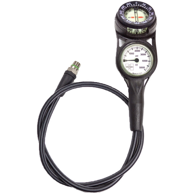 Highland by XS Scuba Miflex Pressure Gauge Compass Combo