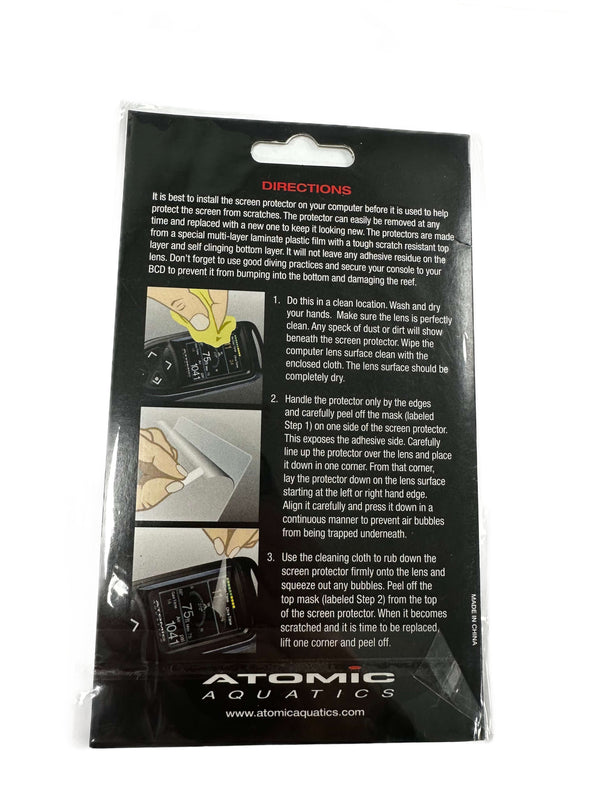 Atomic Aquatics Screen Protector for Atomic Cobalt Dive Computer