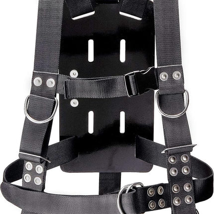 IST HHBP-II Commercial Diving Bell Harness with Rubber Back Plate and Crotch Straps