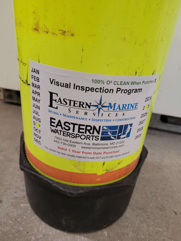 Luxfer Aluminum S80 Cylinder Tank Hydro &V.I.P