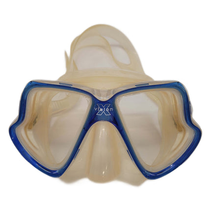 Mares X-Vision Dive Mask & Case Clear-Blue