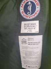 Mustang Survival Flotation Jacket High Vis MJ6214 "L"