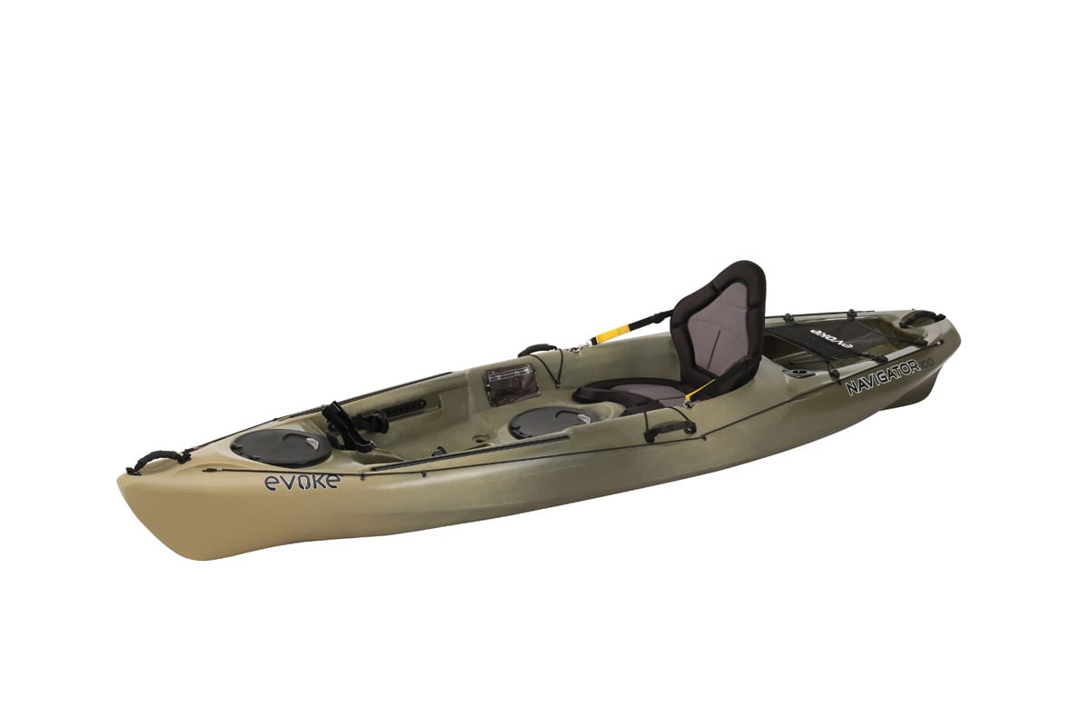 Evoke Navigator 100 Sit-on Fishing Kayak – Eastern Sports