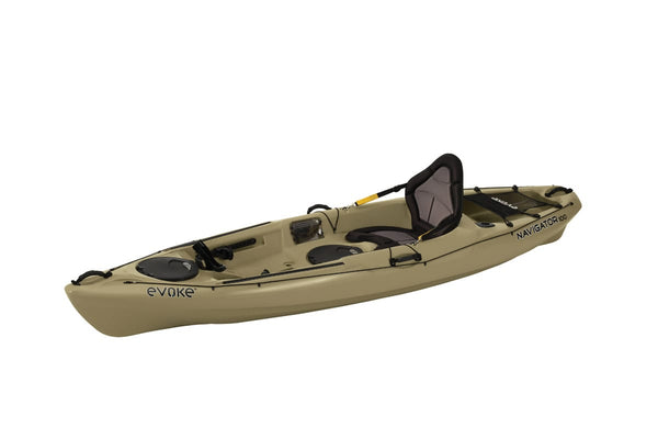 Evoke Navigator 100 Sit-on Fishing Kayak - Eastern Sports